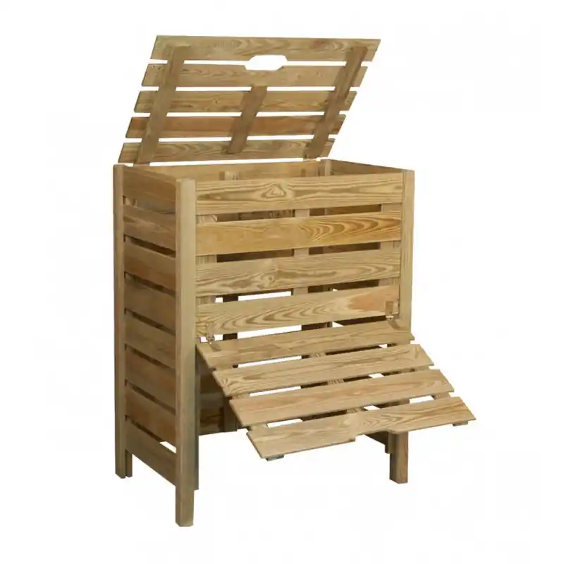 Composteur en bois 400L Jardipolys