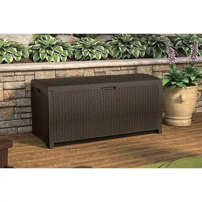Coffre de jardin DBW9200 moulé par injection 375L Suncast