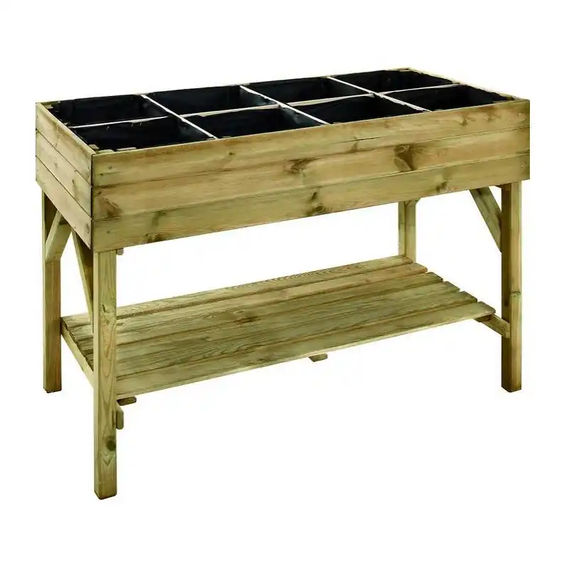 Carré potager surélevé en bois Gariguette 135L Jardipolys