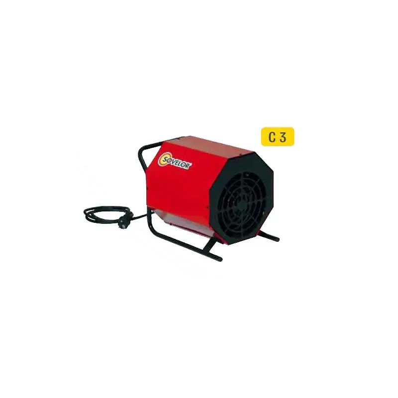 Chauffage air pulsé C3/S portable électrique 230V~1 50Hz Sovelor