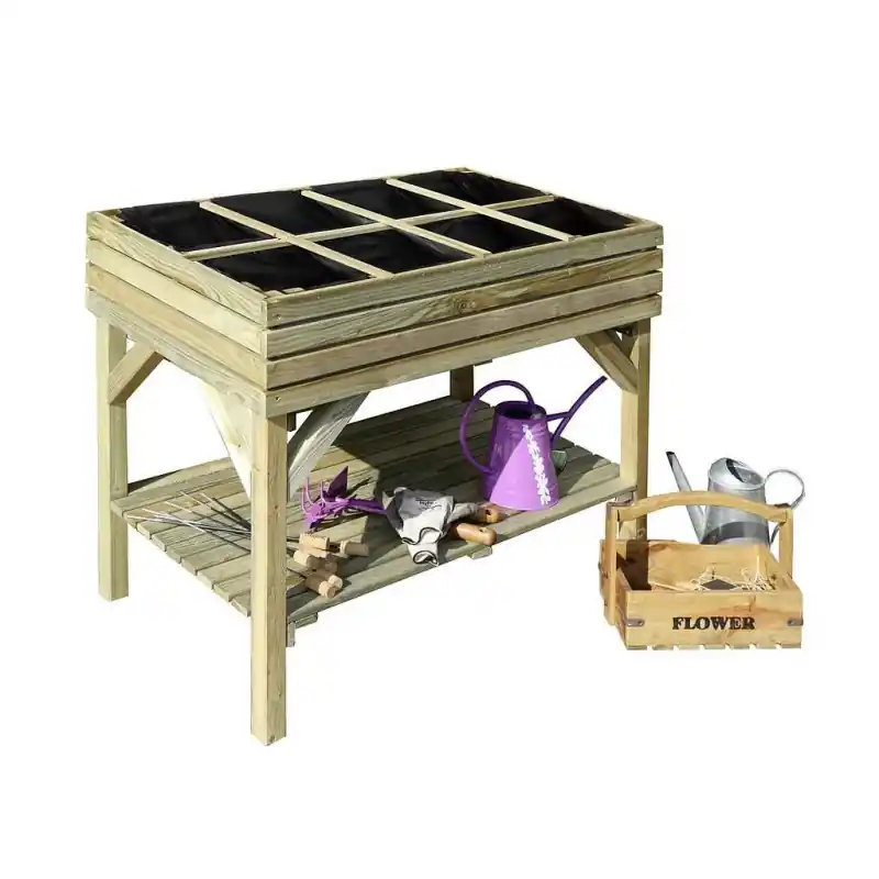 Carré potager 1136 KUB 100 surélevé 100x60 cm Jardipolys