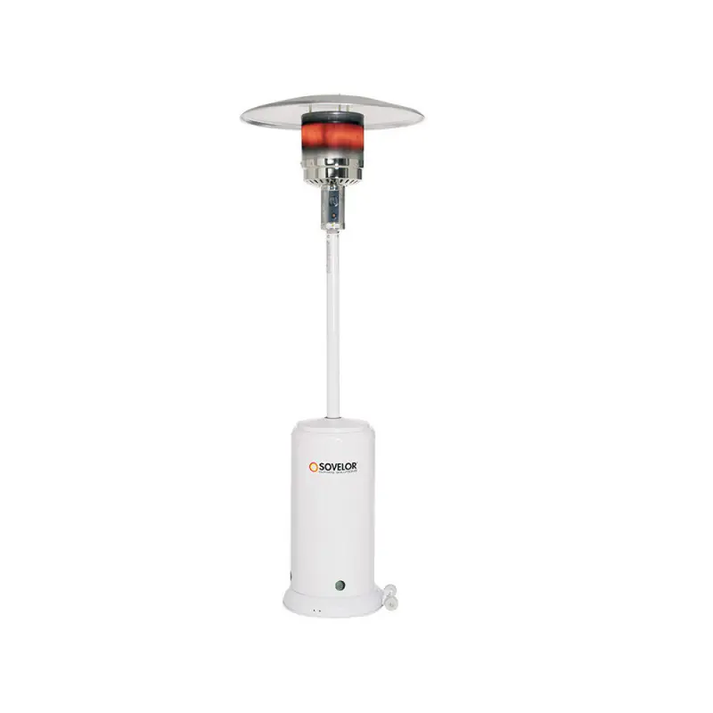 Parasol Brasilia MB chauffant au gaz 13kW Sovelor