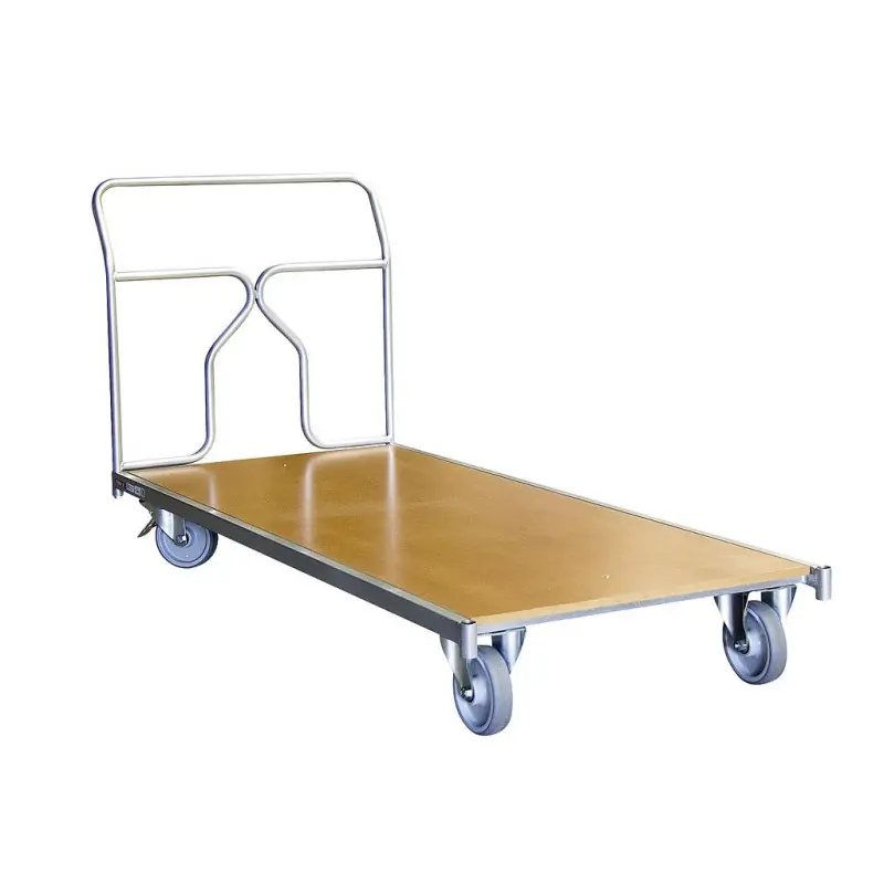Chariot porte tables rectangulaires 400kg 1800x800mm roues D160mm Fimm