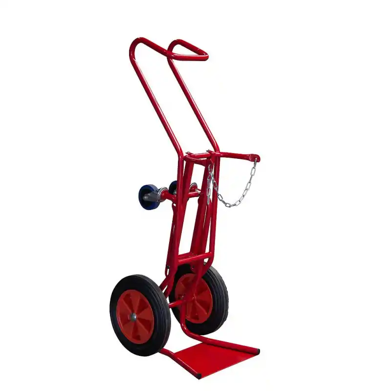 Diable porte bouteille charge 250 kg béquille escamotable Diam roues P