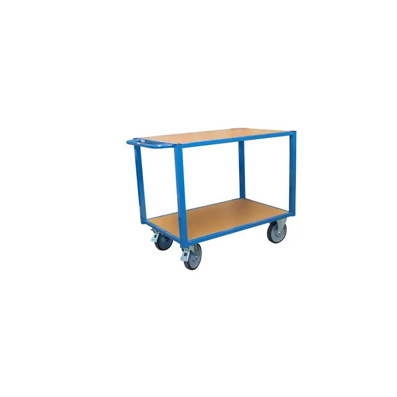 Servante d‘atelier 2 plateaux 500kg 1060x680mm roues D200mm Fimm