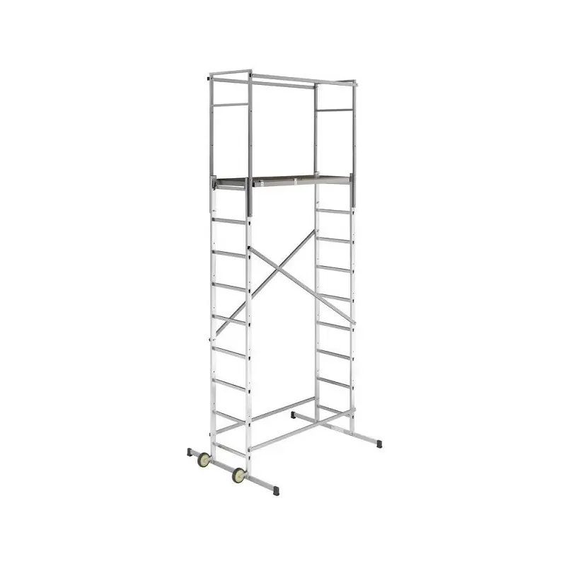 Echafaudage alu Hobbystep H5 Ht travail 4m50 Hailo