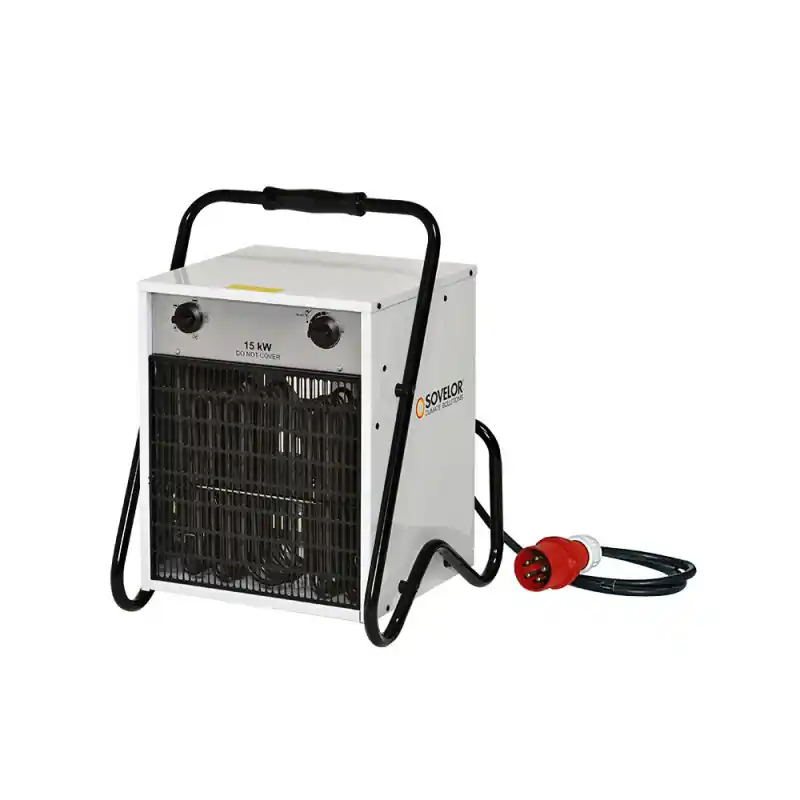 Chauffage air pulsé B15C portable électrique 15kW 380V~3 50Hz Sovelor