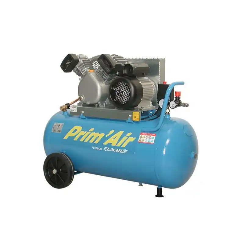 Compresseur bicylindre 2CV Monophasé 21m3/h 100L PRIMAIR VM 21/100 NM