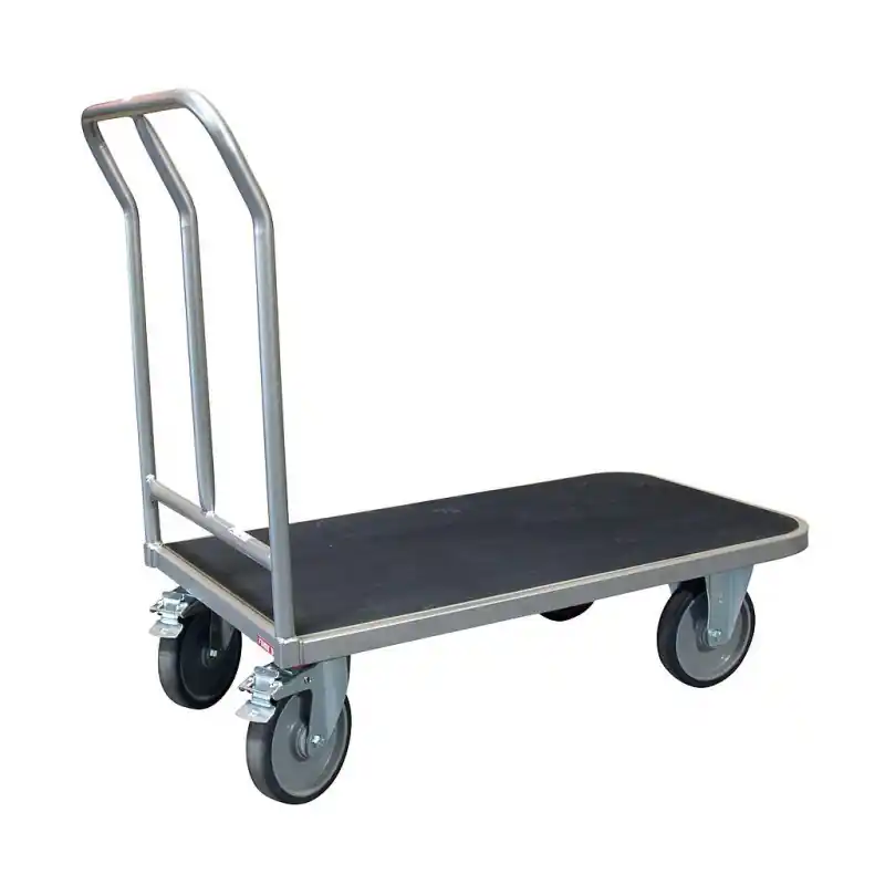 Chariot dossier fixe charge 400 kg 1000x560mm Diam roues 200mm gris mé