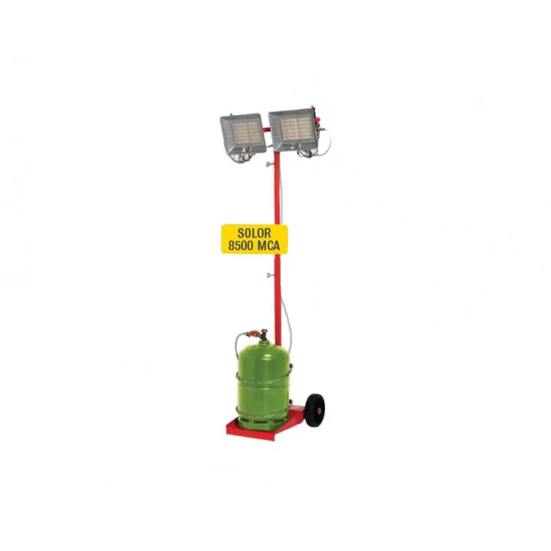 Chauffage radiant mobile SOLOR8500MCA gaz propane 8400W Sovelor