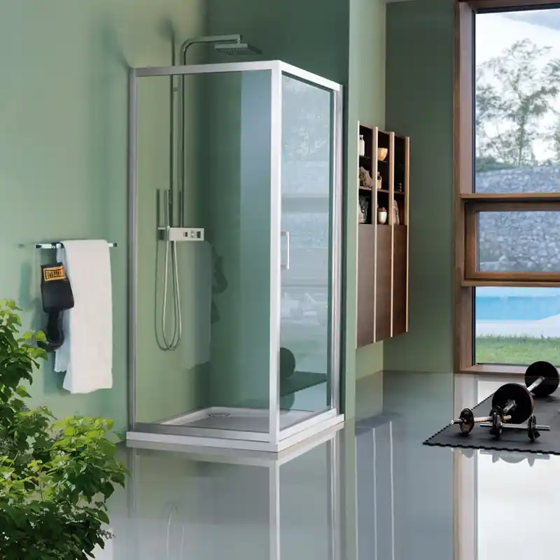 Paroi douche fixe 97-99cm Ht195cm Cee Art
