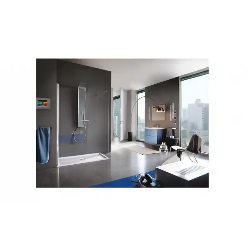 Paroi douche d‘angle rectangulaire 76-78cm Open Shot