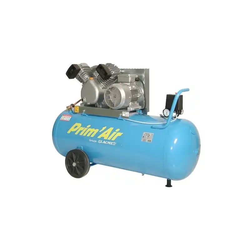 Compresseur à courroie 2CV Triphasé 25m3/h 150L PRIMAIR VT 25/150 NM