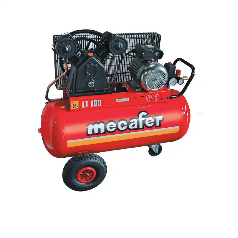 Compresseur 3CV 100 litres bicylindre TWENTY