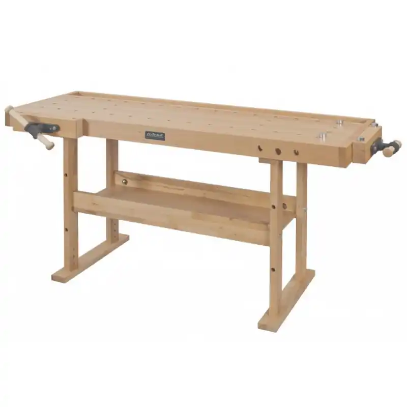 Etabli de bois Diamond 1800 L150cm finition vernis ou huile Ramia