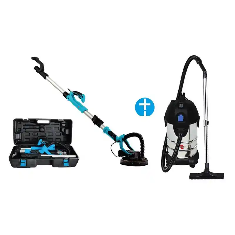 Kit aspirateur et ponceuse KIT226306 30L D225mm Leman