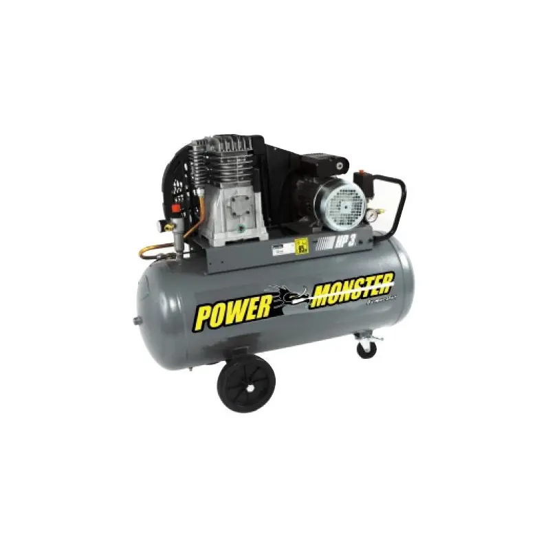 Compresseur professionnel Power Monster 3Cv 100L Mecafer