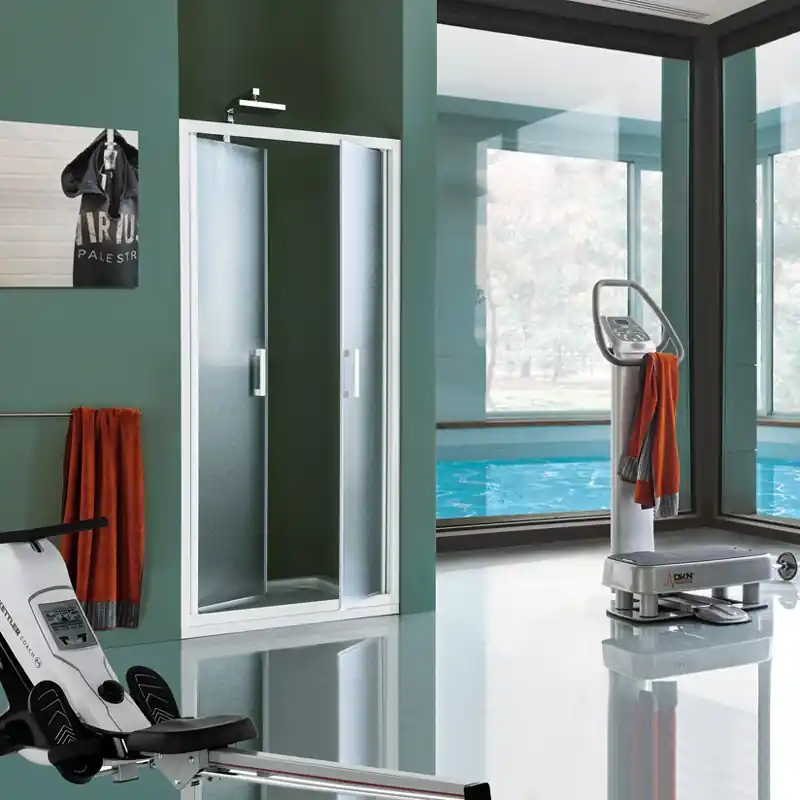Porte douche abattant Saloon 107 111cm CEE ART