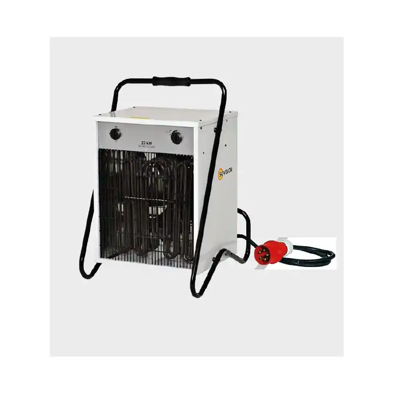Chauffage air pulsé portable B22C 22kW 380V 50Hz Sovelor