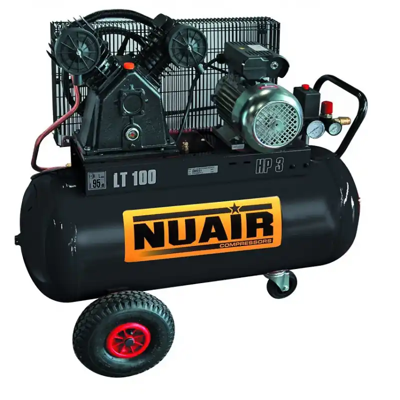 Compresseur Pro de chantier 3Cv 100 litres 390 L/min B3800B/100CM3