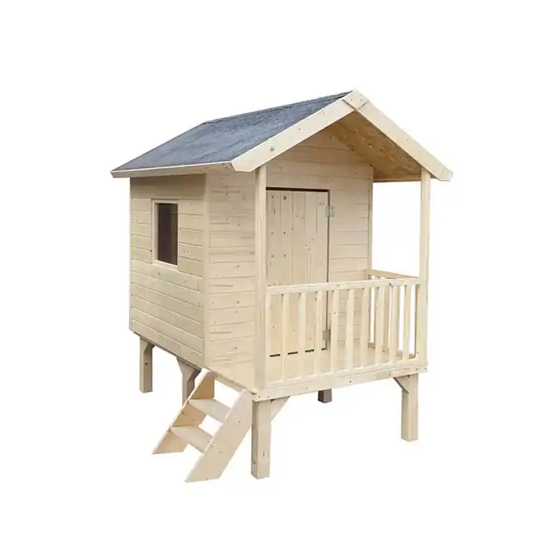 Maisonnette 333 Kangourou+ sur pilotis 180x146cm Jardipolys