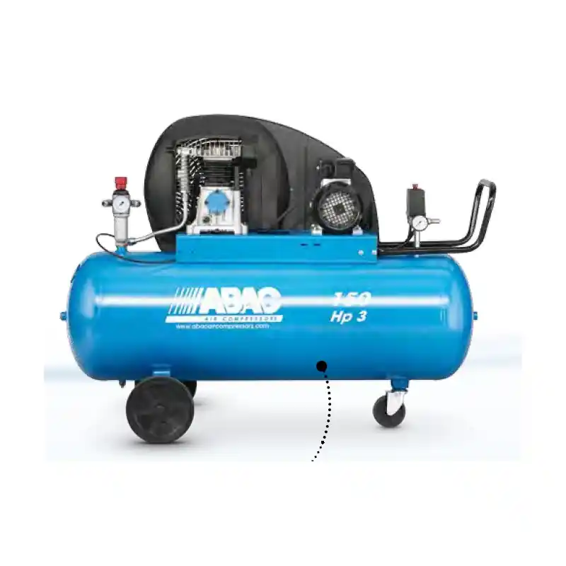 Compresseur Mono-étagé 150L 2CV 10 bar 15,3 m3/h A29 150 CM2
