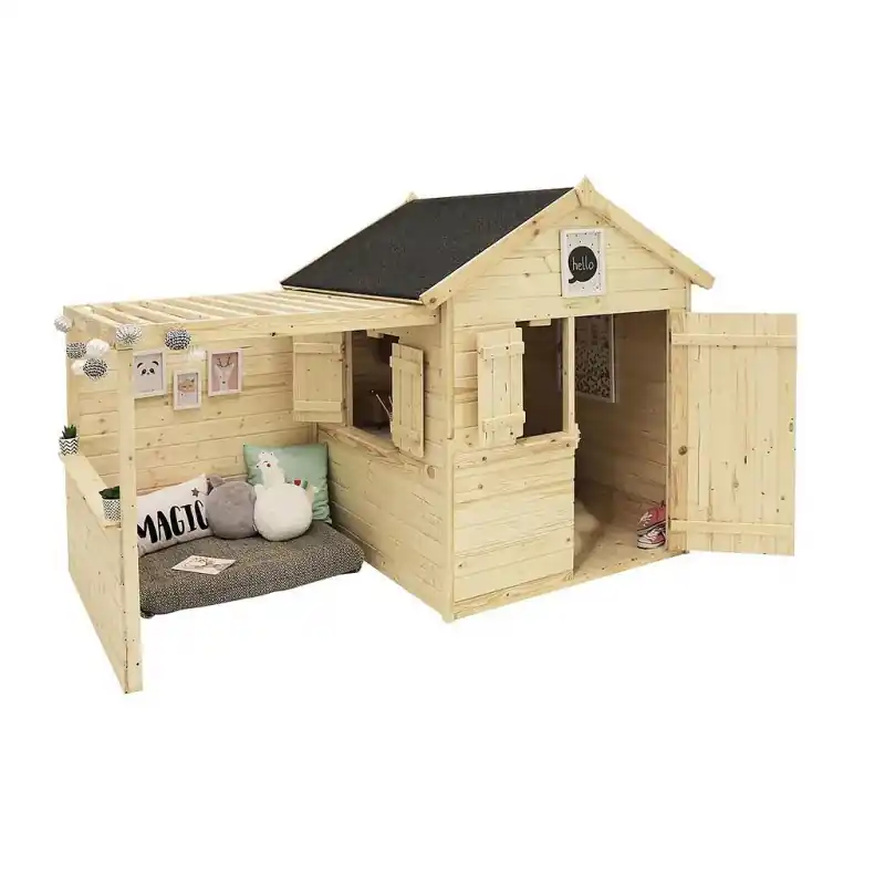 Cabane 708 ALPAGA playhouse en bois 3,14m2 Jardipolys