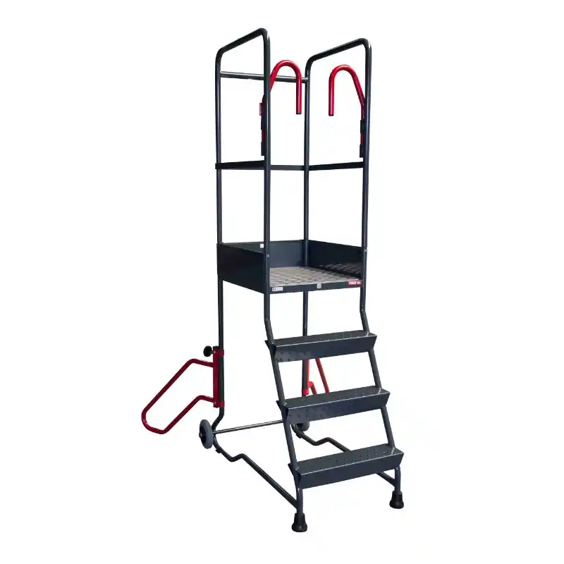 Plateforme de travail 150 kg acier 4 marches
