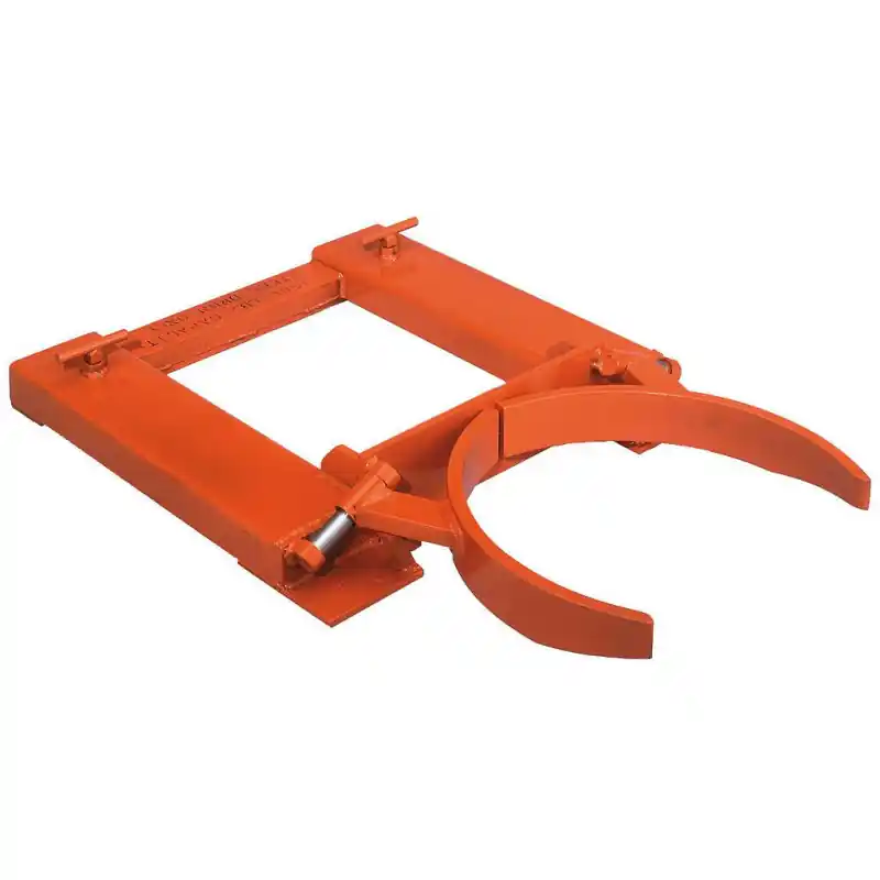 Pince à fût automatique réglable charge 680 kg métalliques 110 et 220