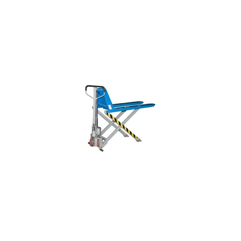 Transpalette haute levée manuel 1000 kg fourches 1150 mm