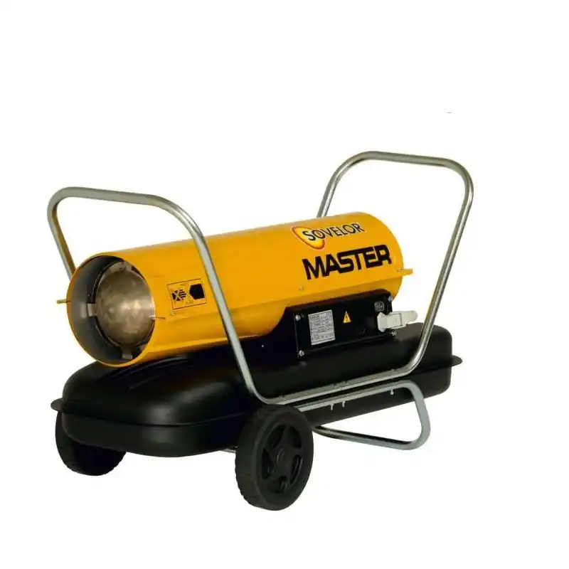 Chauffage mobile B150 au fuel 44kW sur roues Sovelor
