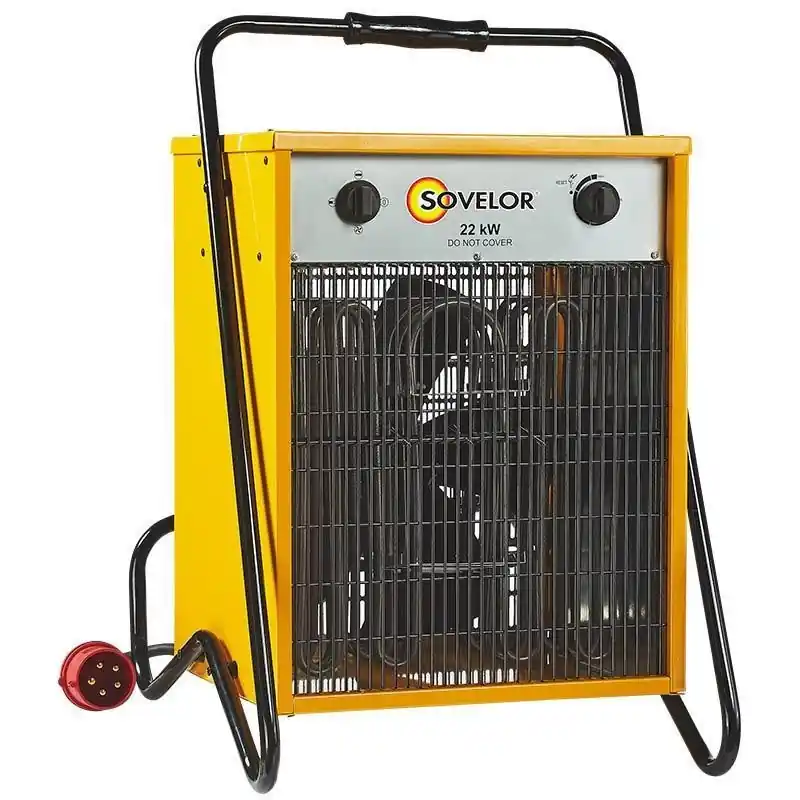 Chauffage air pulsé mobile C22 électrique 22Kw Sovelor