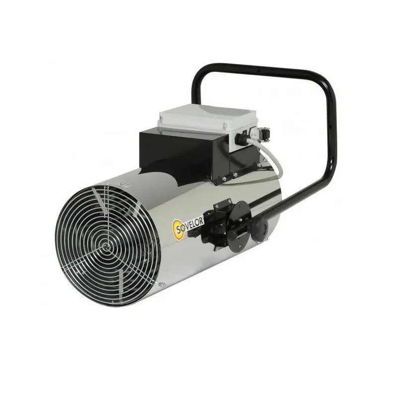 Chauffage air pulsé suspendu électrique inox 380V~3 50 Hz 15 kW DS15I