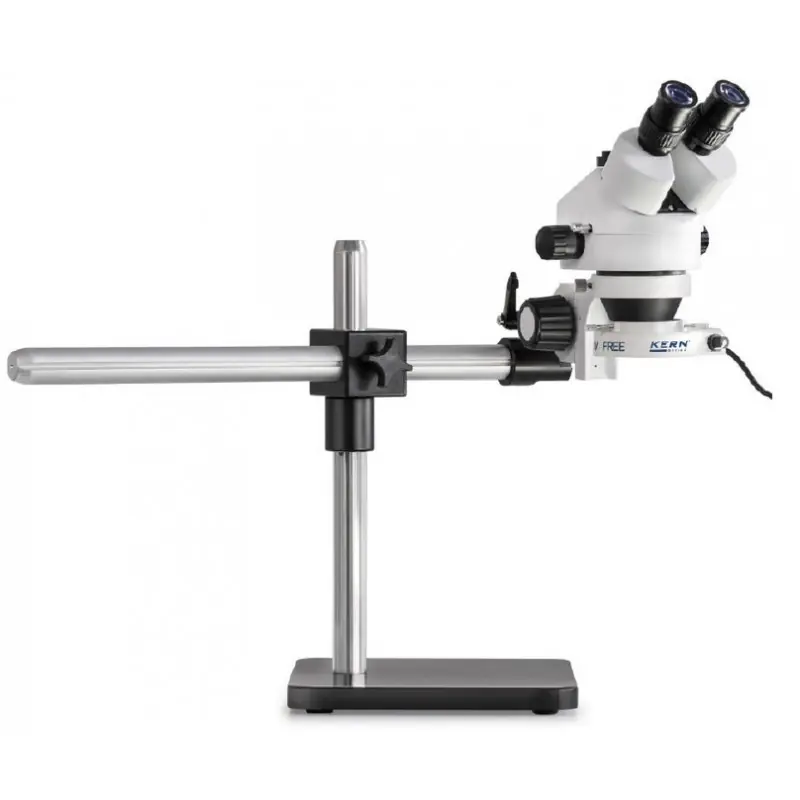 Microscope stéréo binoculaire OZL961 0,7x-4,5x bras télescopique Kern