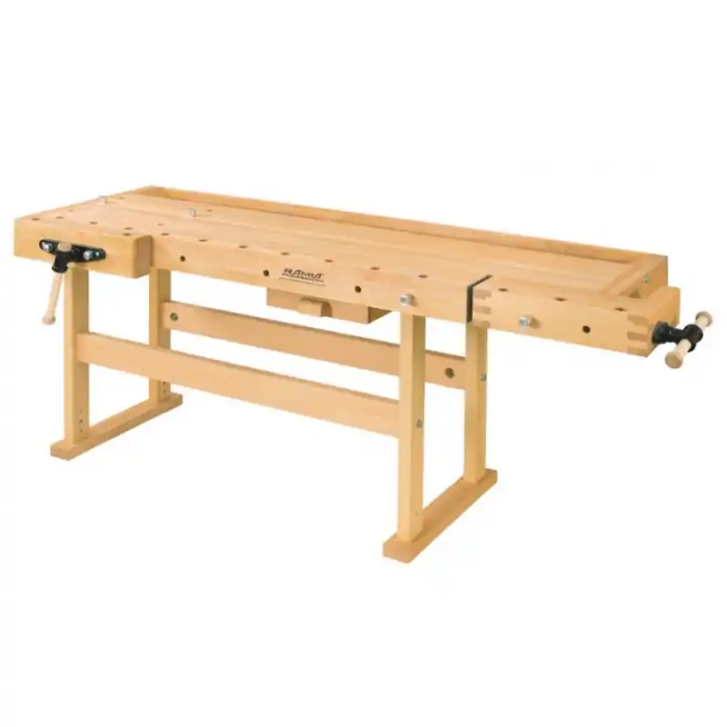 Etabli de bois pro Premium Plus 2120x760x860mm Ramia