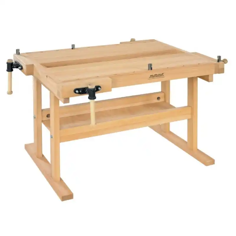 Etabli de bois Professionnel 2 personnes (hêtre massif) 1540x1140x850