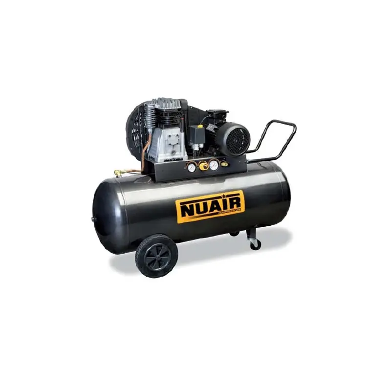 Compresseur à air 3HP 2,2kW monophasé 150L lubrifié Nuair