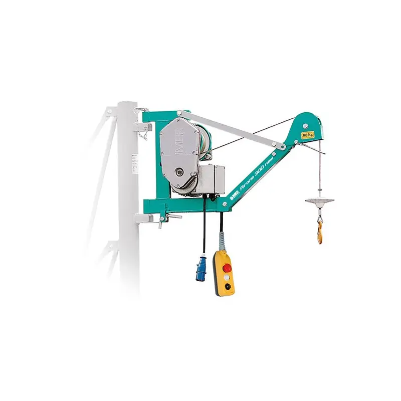 Elévateur 1,1kW portée 300Kg maxi. Hauteur 30m maxi. AIRONE 300 N