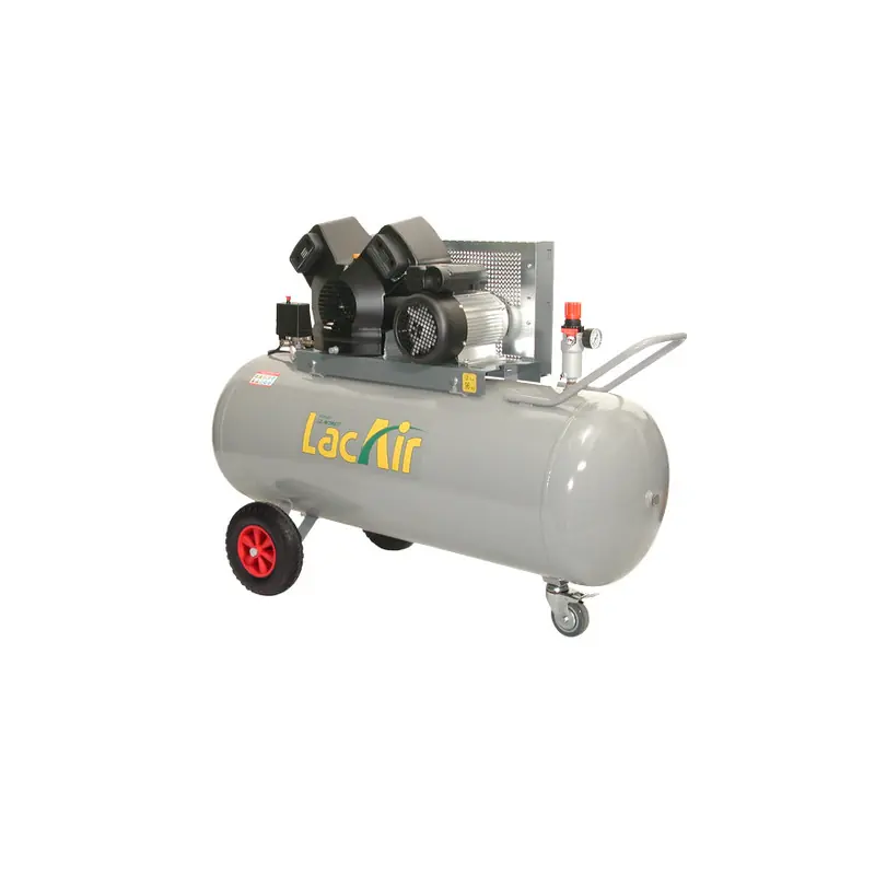 Compresseur courroie turboVentilation 4CV Monophasé 23m3/h 200L TwinAi