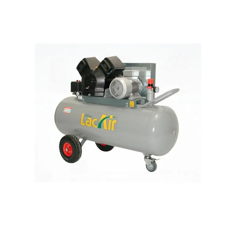 Compresseur courroie turboVentilation 4CV Triphasé 28m3/h 150L TwinAir