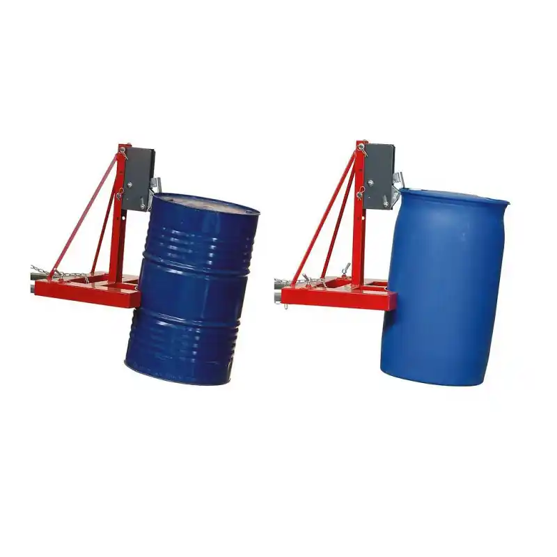 Pince fût automatique charge 250 500 kg fûts métalliques et plastiques