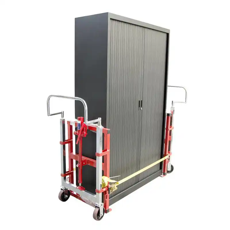Diable élévateur jumelé 1800kg 600x60mm 2 poignées orientables Fimm