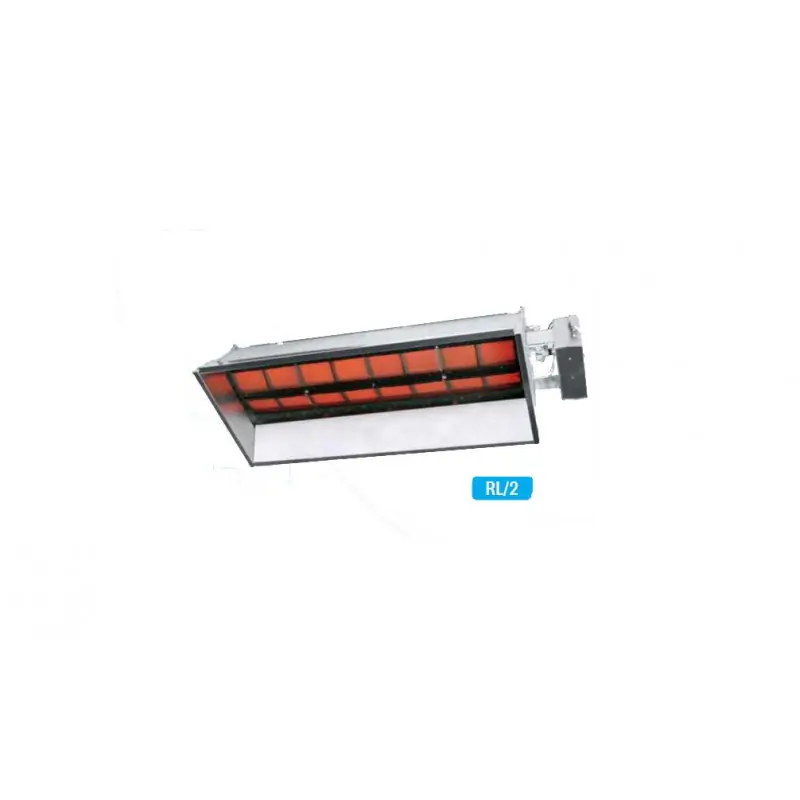 Chauffage radiant au gaz naturel RL14-2GN 12.4kW 2 allures Sovelor
