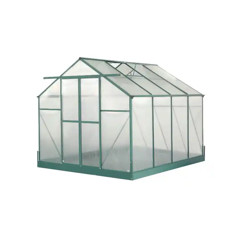 Serre jardin structure Aluminium polycarbonate 4 mm surface 744 m2 SR3
