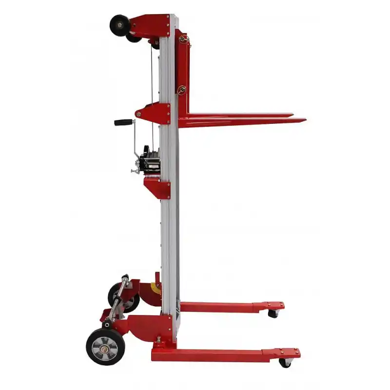 Gerbeur manuel aluminium longerons encadrants 227 Kg levée 1200 mm SW2