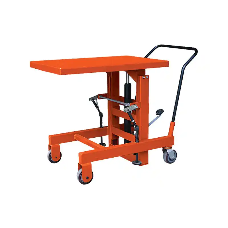 Table élévatrice manuelle encastrable capacité 900 kg ZC48