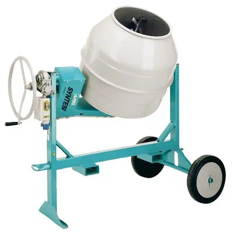 Bétonnière électrique Syntesi S190 1Kw mono cuve 190L Imer