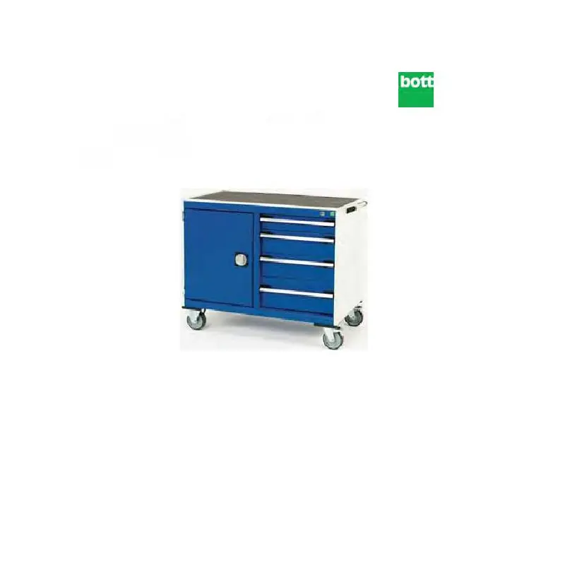 Desserte de maintenance l 525 mm 1 compartiment1s 4 tiroirs (plateau L
