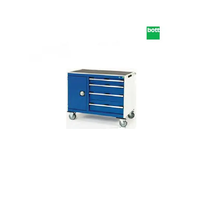 Desserte de maintenance l 655 mm 1 compartiments 5 tiroirs (plateau hê