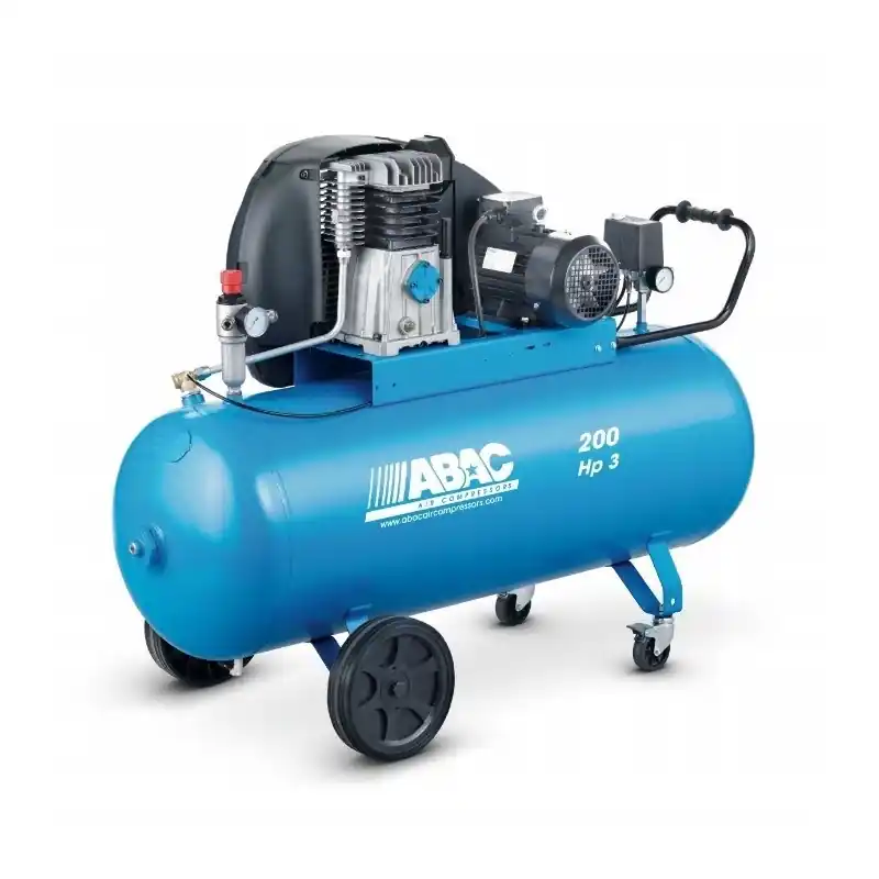 Compresseur courroie 2 étages 200 litres 3 cv 22kW 400V Tri PRO A49B 2